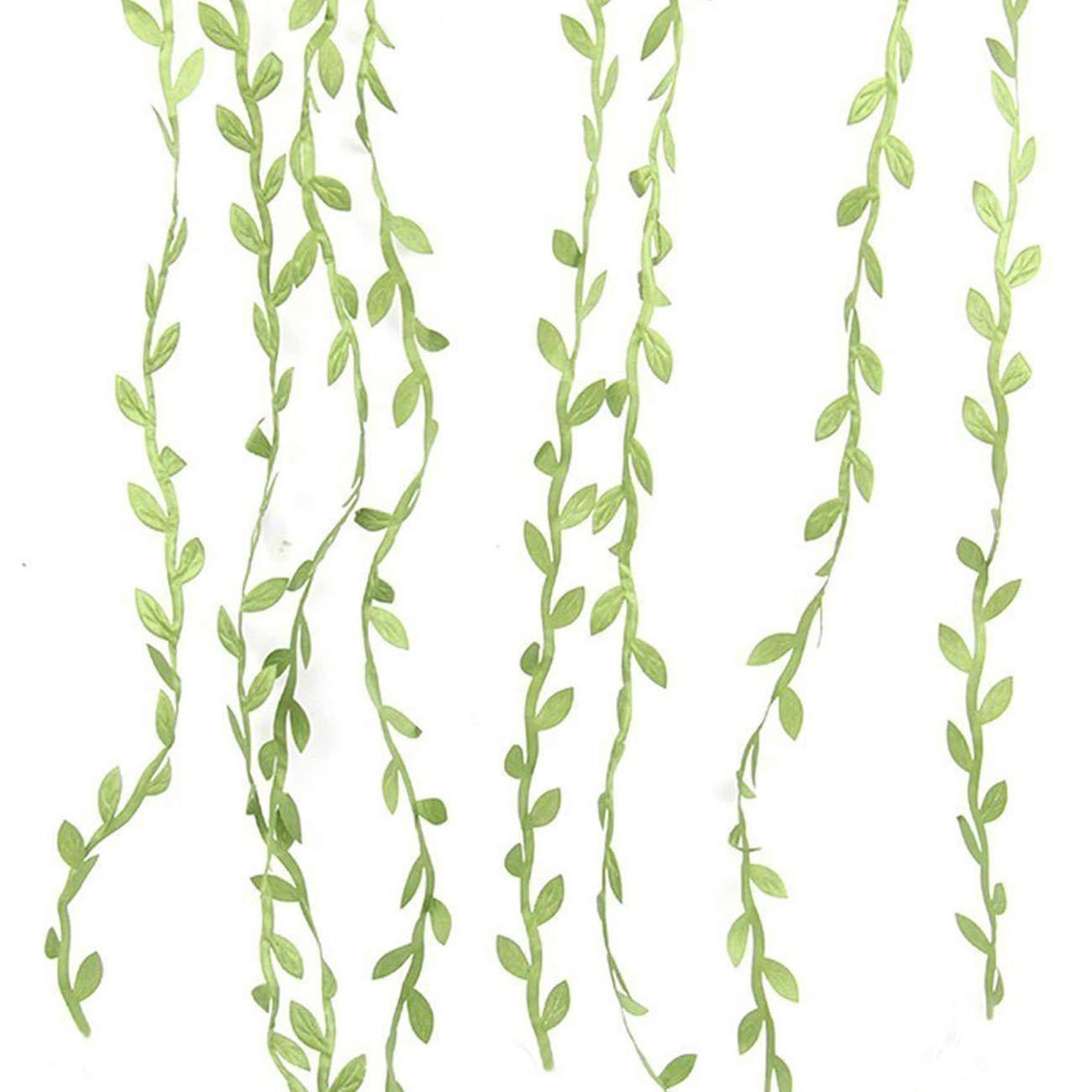 TIHOOD 2PCS 252 Ft Artificial Vines & Eucalyptus Leaf Garland - DIY Greek Wild Jungle Decor, Botanical Greenery for Home Wall, Garden, Wedding, Party Wreaths - Perfect for Indoor/Outdoor Decor, Photo Backdrops & Event Styling (Set of 2)
