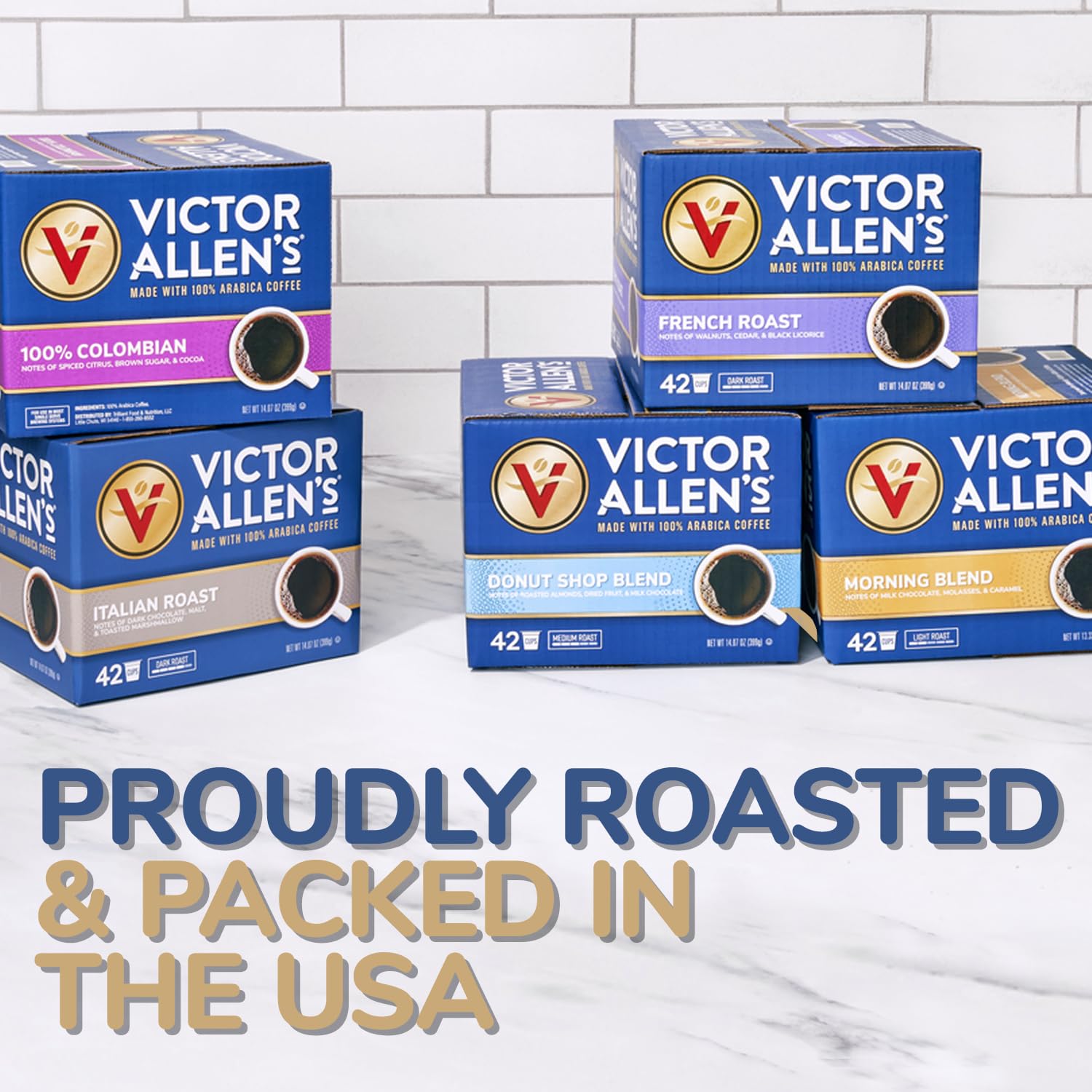 Victor Allen's Coffee & Cocoa Variety Pack - 96 K-Cups for Keurig | Holiday Gift & Office Use