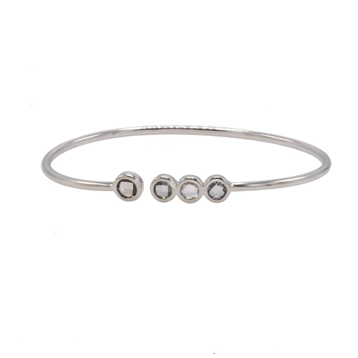 Real Simple Style Halle Twist Bangle - Elegant Adjustable Bracelet for Women, Trendy Boho Jewelry Gift for Everyday Wear & Special Occasions
