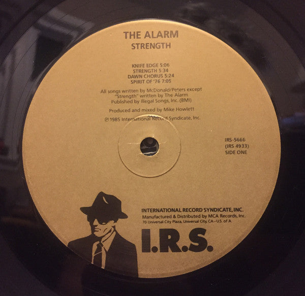 Alarm Strength LP Vinyl Album - Limited Edition Glow in the Dark Pressing (NM/Mint Condition) - Perfect for Record Collectors & Music Enthusiasts