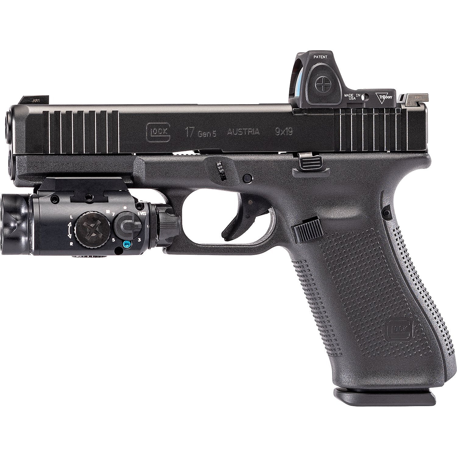 SureFire XVL2 Tactical Weapon Light with Laser Module System - Compact & Powerful for Firearms, Hunting, and Home Defense