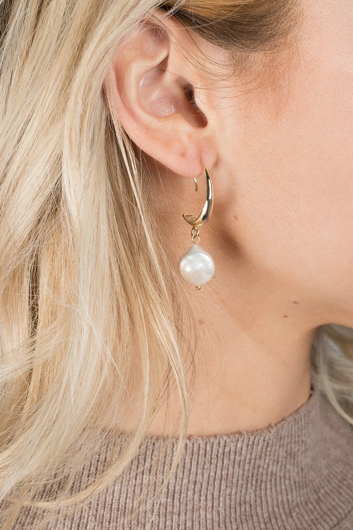 Haven Drop Pearl Earrings for Women - Elegant Dangle Pearl Jewelry for Party, Wedding & Everyday Wear