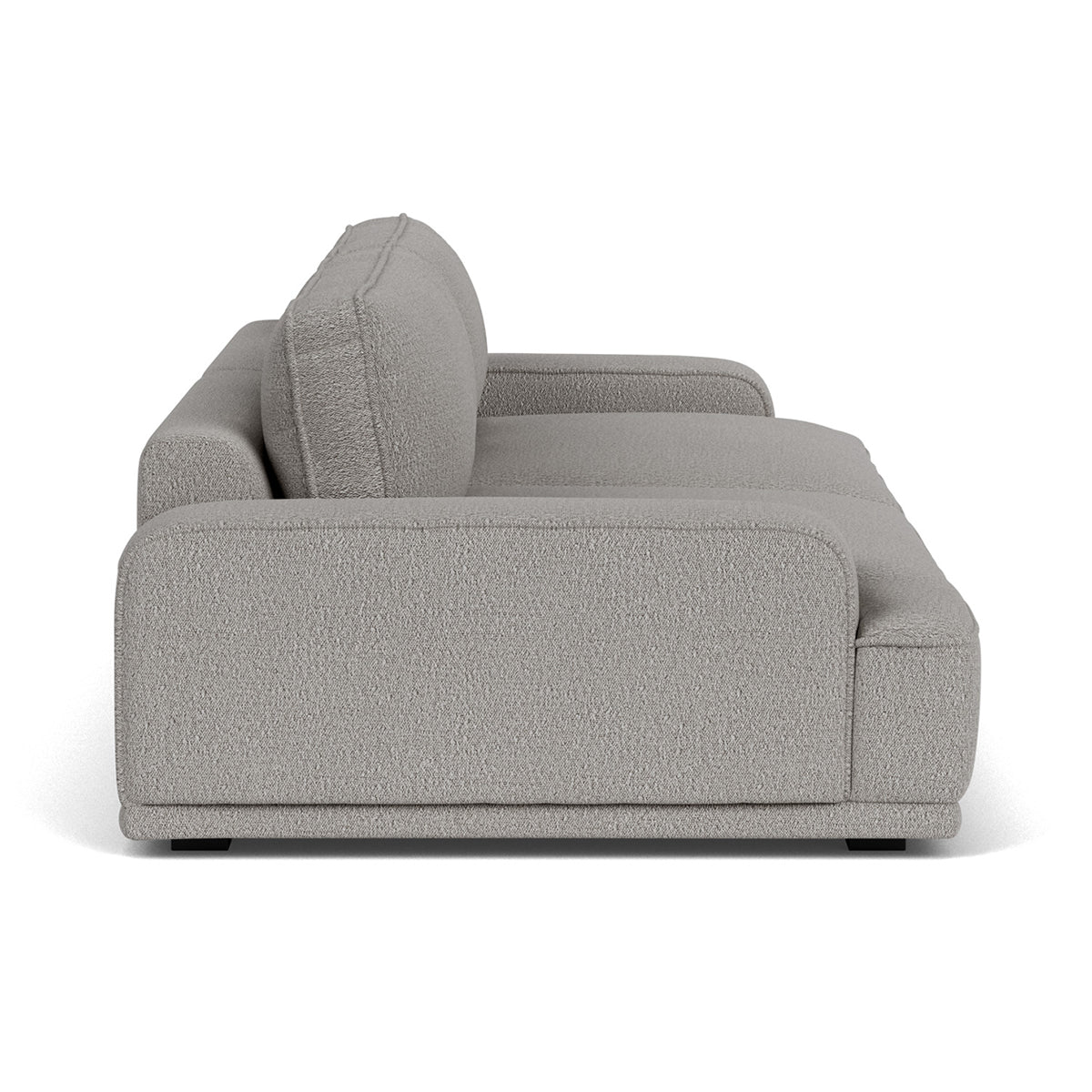 Leonora Boucle 3.5 Seater Sofa - Modern Upholstered Sectional Couch for Living Room | Soft Chenille Fabric | Comfortable Lounge Furniture for Home & Office