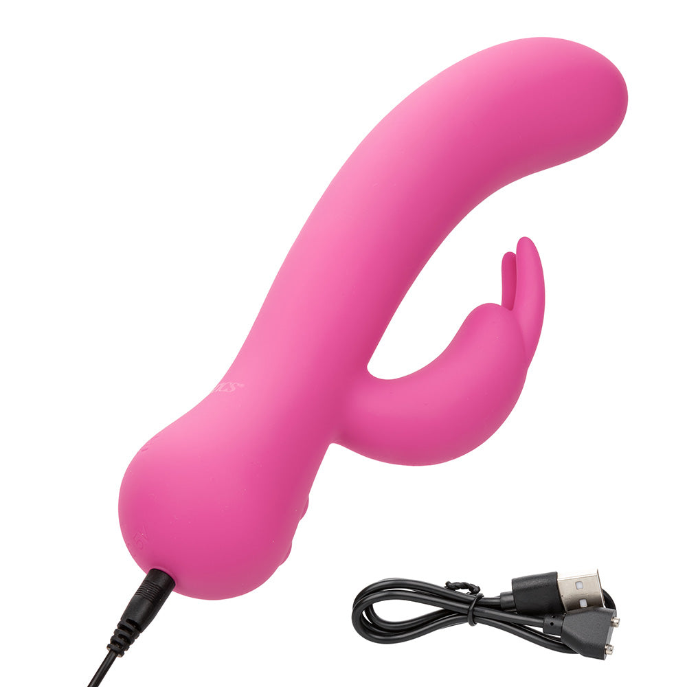 Rechargeable Bunny Turbo Rabbit Vibrator - Powerful Dual Stimulation for Women - Perfect for Couples Play & Solo Pleasure
