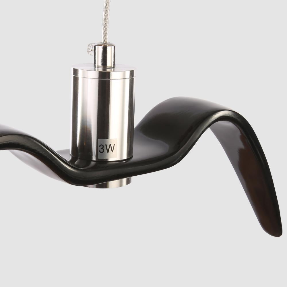 Aviara Modern LED Pendant Light Fixture - Dimmable Hanging Chandelier for Kitchen Island, Dining Room & Bedroom Lighting