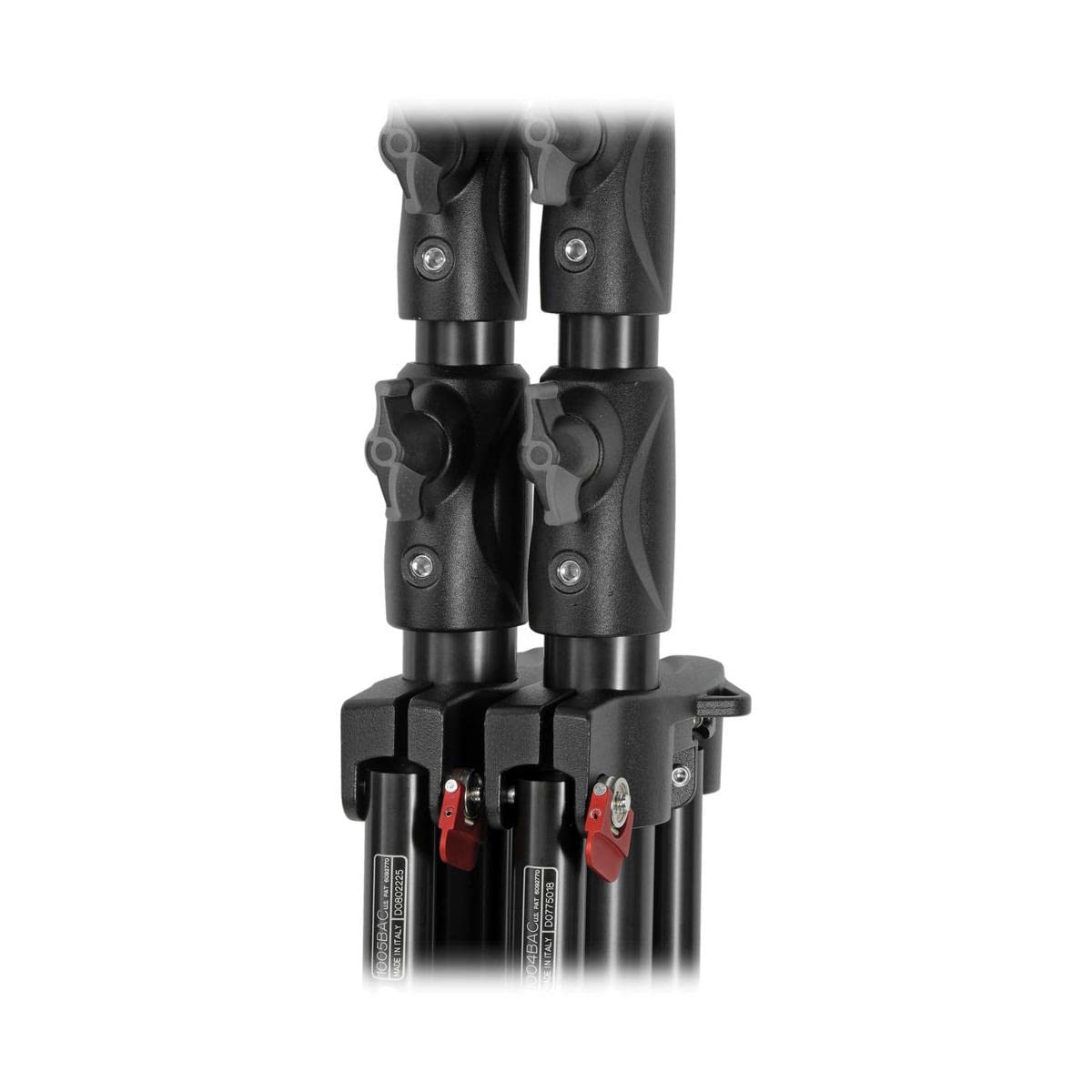 Manfrotto 1004BAC 144-Inch Professional Air Cushioned Aluminum Light Stand with 4 Sections & 3 Risers - Heavy Duty Photography & Video Equipment for Studio, Outdoor Shooting and Lighting Setup
