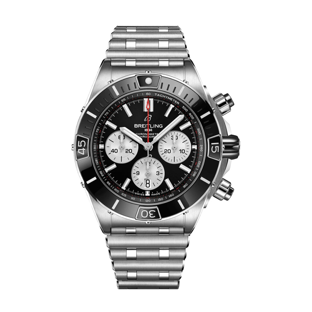 Breitling Super Chronomat B01 Men's Stainless Steel Watch - Luxury Automatic Chronograph for Business, Formal & Special Occasions