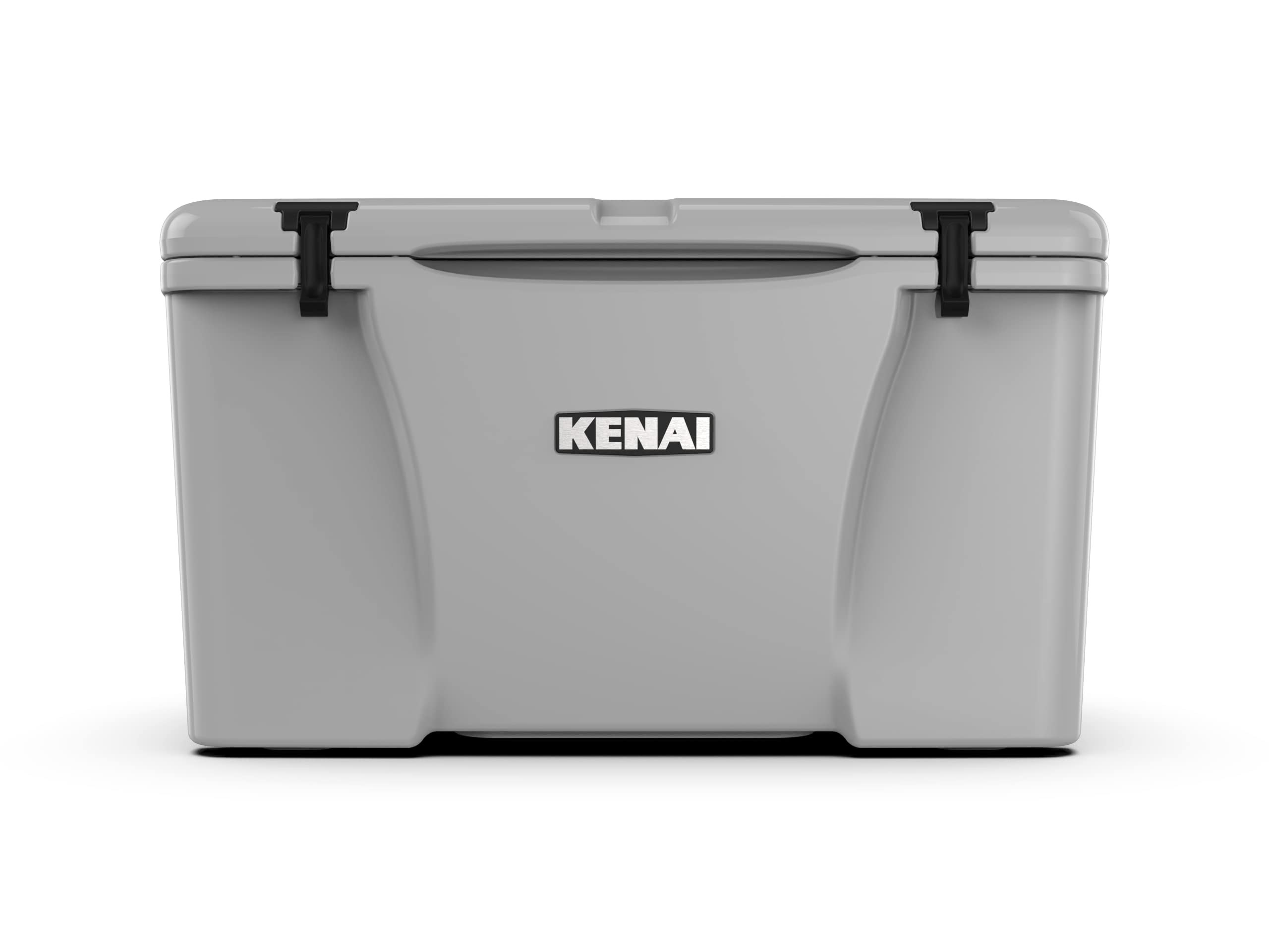 KENAI 65 Quart Rotomolded Cooler - Heavy Duty Insulated Ice Chest for Camping, Fishing, Hunting & Outdoor Adventures | Lifetime Warranty | Made in USA | Perfect for Beach, Boat, RV & Tailgating Parties