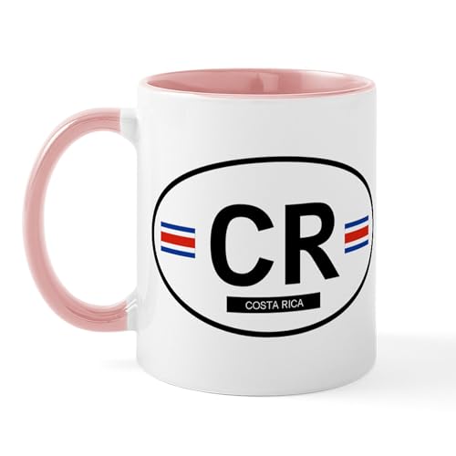 White/Pink Inside - Costa Rica Mug