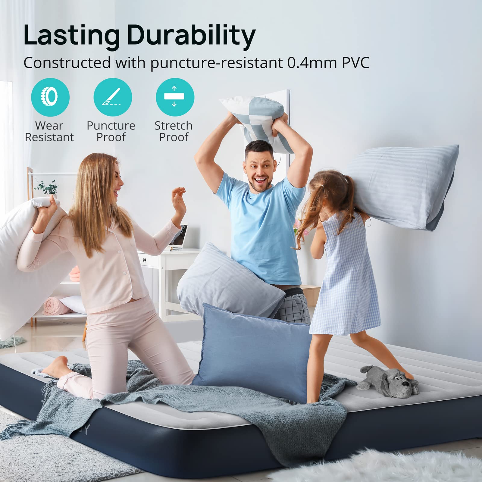Evajoy Queen Air Mattress for Camping - 80