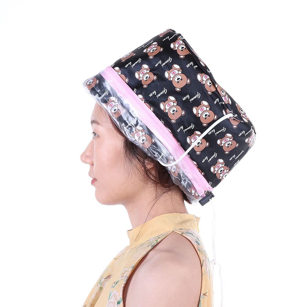 Electric Hair SPA Cap - Thermal Nourishing Hair Care Hat with Steamer for Deep Conditioning, Hydration & Moisture at Home (UK Plug) | Perfect for Salon-Quality Hair Treatment & Relaxation