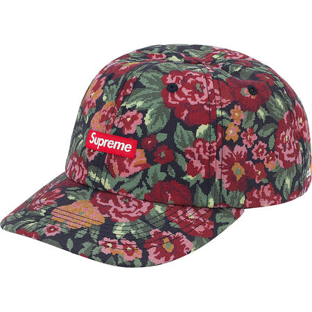 Supreme Cordura Small Box 6-Panel Floral Hat - Stylish Streetwear Accessory for Men & Women - Perfect for Urban Fashion, Outdoor Adventures & Hip-Hop Style