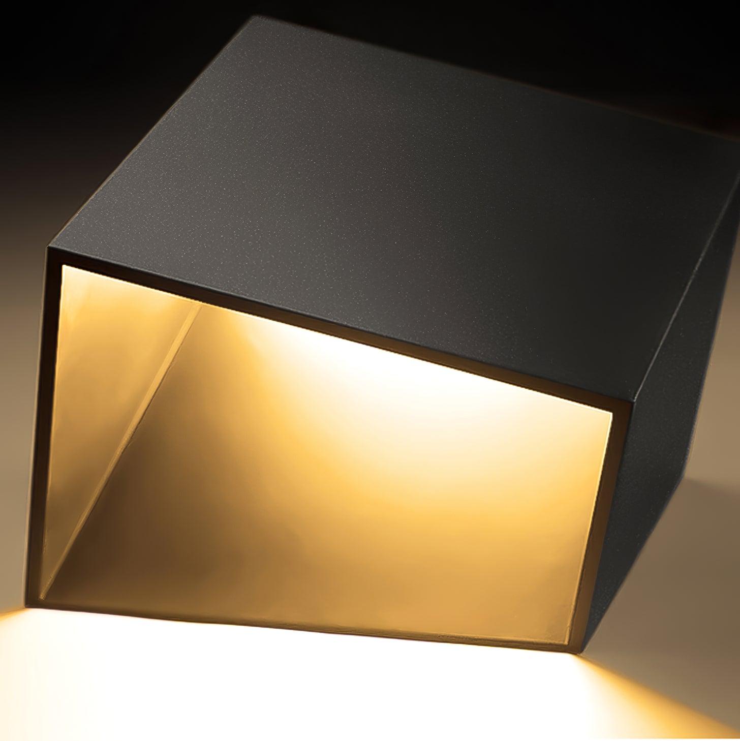 Solar Powered LED Cube Garden Lights - Waterproof Outdoor Decorative Lighting for Patio, Yard, Pathway & Landscape - Warm White & Cool White Options