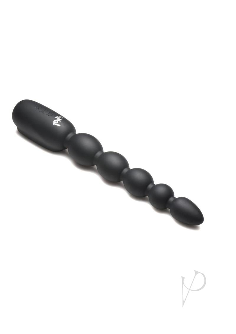 Bang! Digital Rechargeable Silicone Anal Beads - Black | Premium Adult Toy for Couples & Solo Play | Perfect for Sensual Exploration & Intimate Pleasure