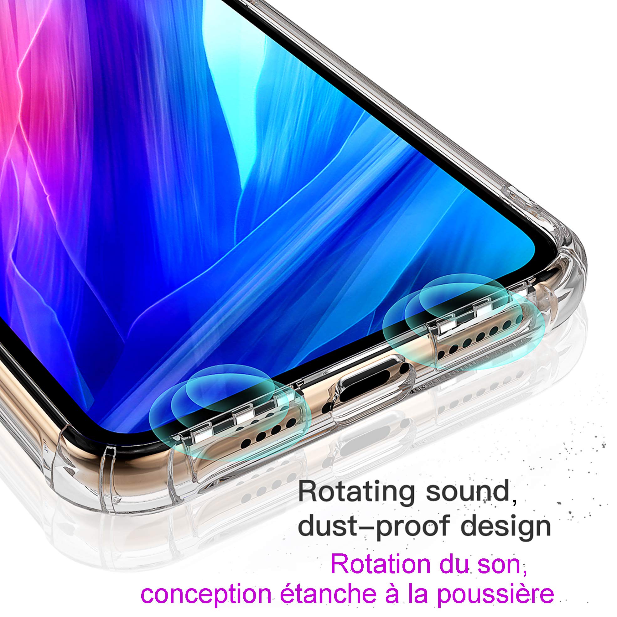 Ultra Clear Heavy Duty TPU Case for iPhone 12 Mini - Shockproof Transparent Protective Cover | Perfect for Everyday Use, Outdoor Activities & Travel Protection