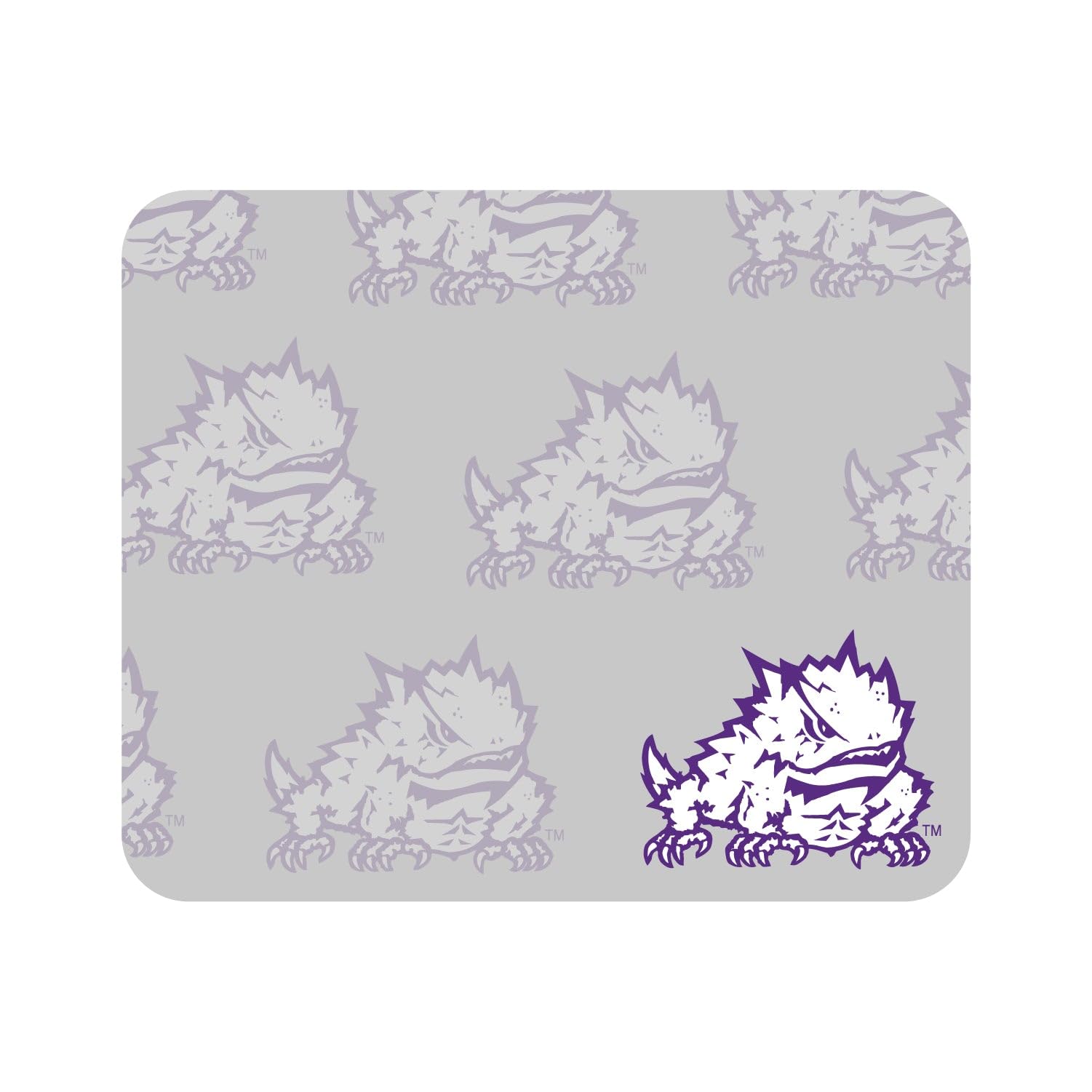 Texas Christian University TCU Logo Mouse Pad - Non-Slip Fabric Gaming & Office Desk Mat for Computers, Laptops - Perfect for Work, Study & Gaming Setup