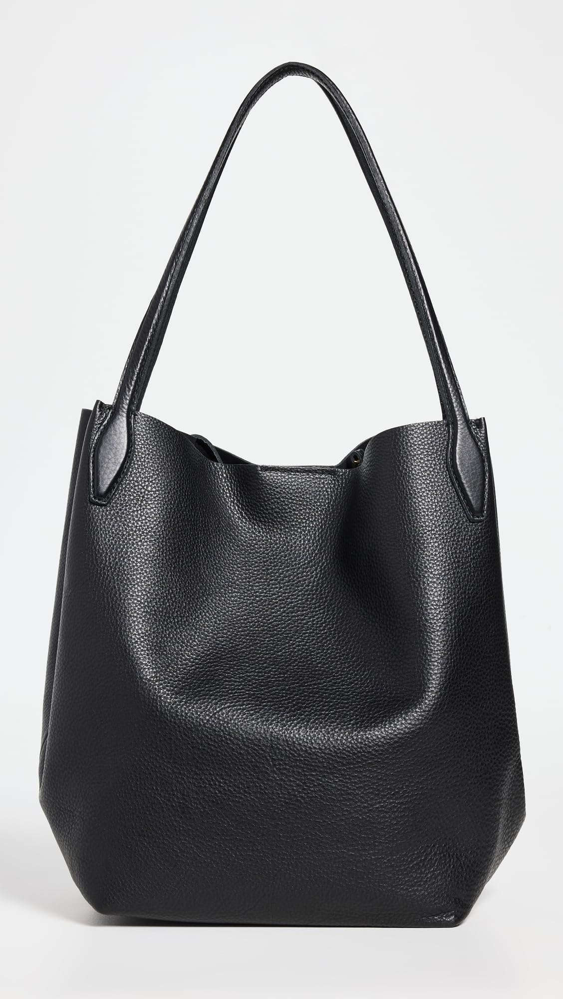 Madewell Women's Soft Grain Large Shopper Tote Bag - Stylish & Spacious Leather Tote for Work, Travel & Everyday Use | Perfect Work Bag, Weekender & Commuter Tote