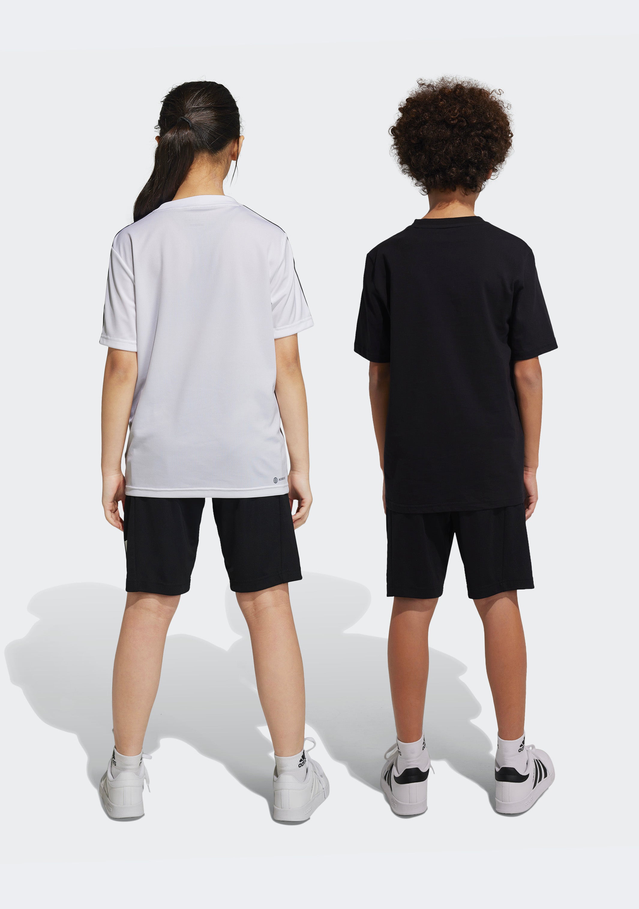 Adidas Kids' Train Essentials Aeroready Logo Regular Fit Shorts - Breathable Athletic Shorts for Boys & Girls - Perfect for Running, Gym, and School Activities