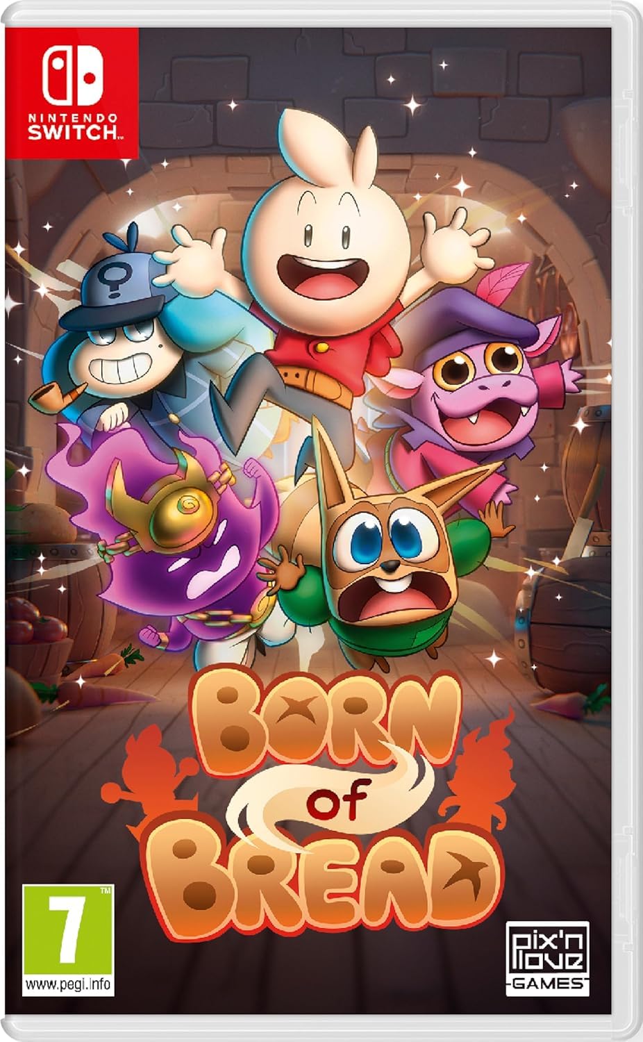 Born of Bread - Nintendo Switch Game | Family-Friendly Adventure RPG for Kids & Adults | Perfect for Home Entertainment & Travel Gaming