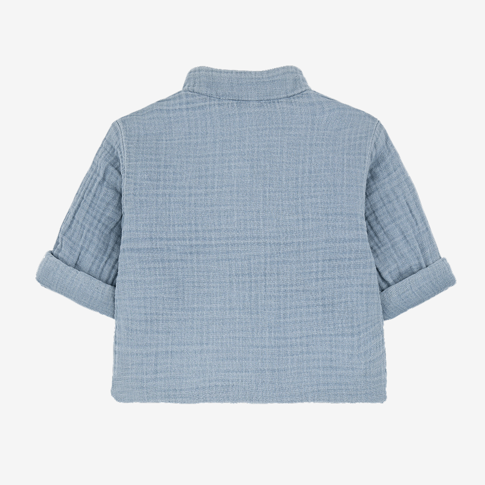 1+ in the Family Chambray Padded Adriano Jacket - Stylish Quilted Denim Coat for Women | Perfect for Fall Layering & Casual Outings