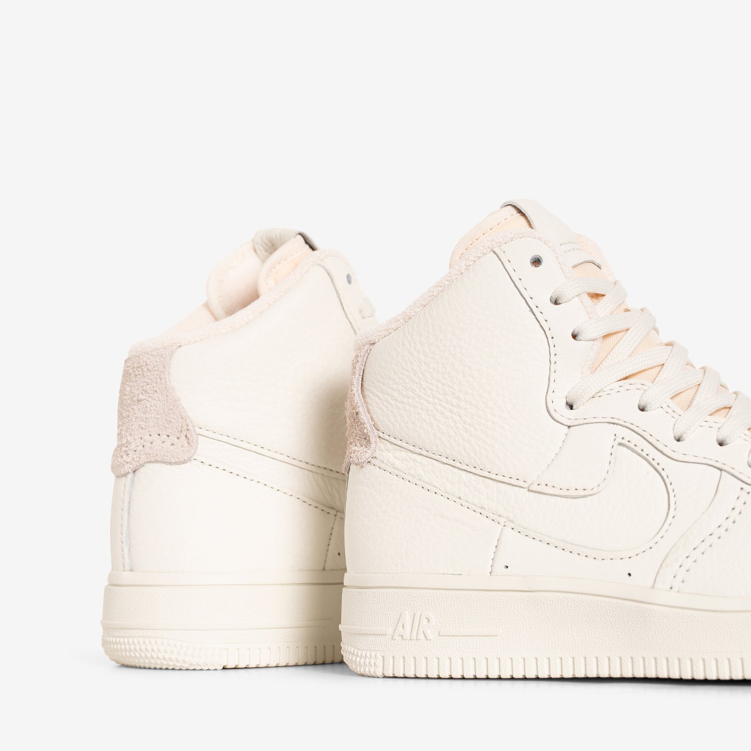 Nike Women's Air Force 1 High Top Sneakers in Sail White - Perfect for Casual Wear, Street Style & Everyday Comfort