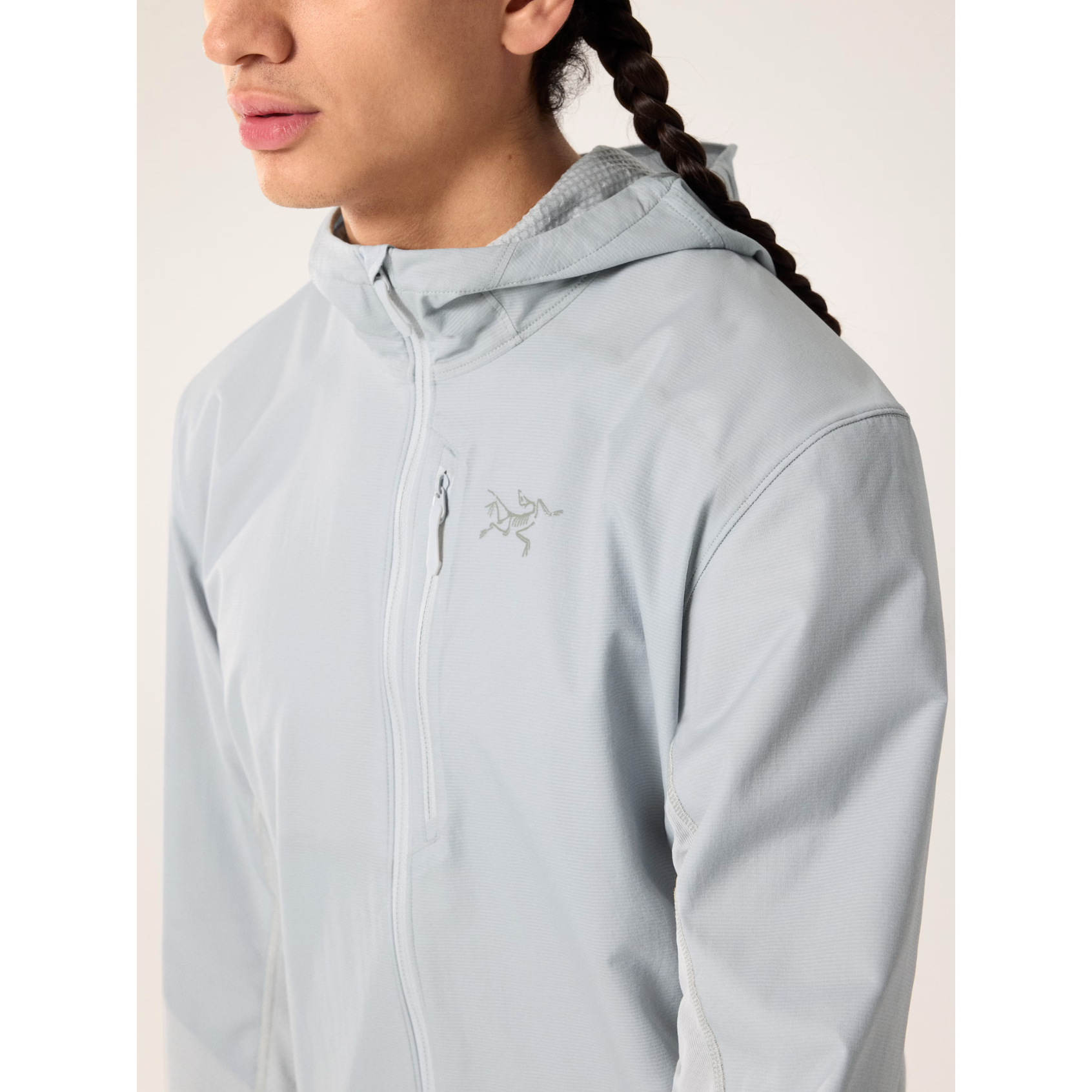 Arc'teryx Men's Konseal Hybrid Hoody - Lightweight Water-Resistant Hiking Jacket for Outdoor Adventures, Trail Running & Camping