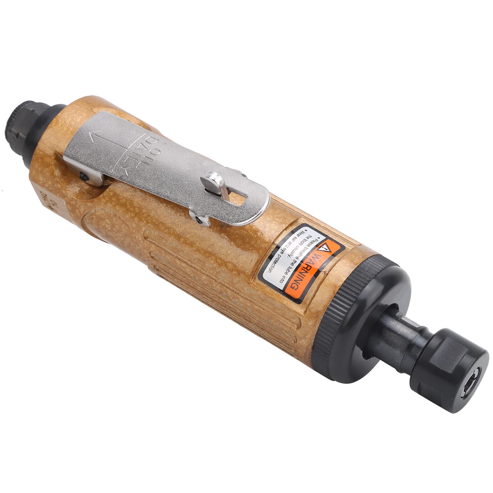 Air Die Grinder Kit - Multipurpose Mini Pneumatic Straight Grinder for Metal & Stone Work | Professional Metal Polishing, Engraving & Carving Tool | Perfect for Automotive, Woodworking & DIY Projects (European Style)