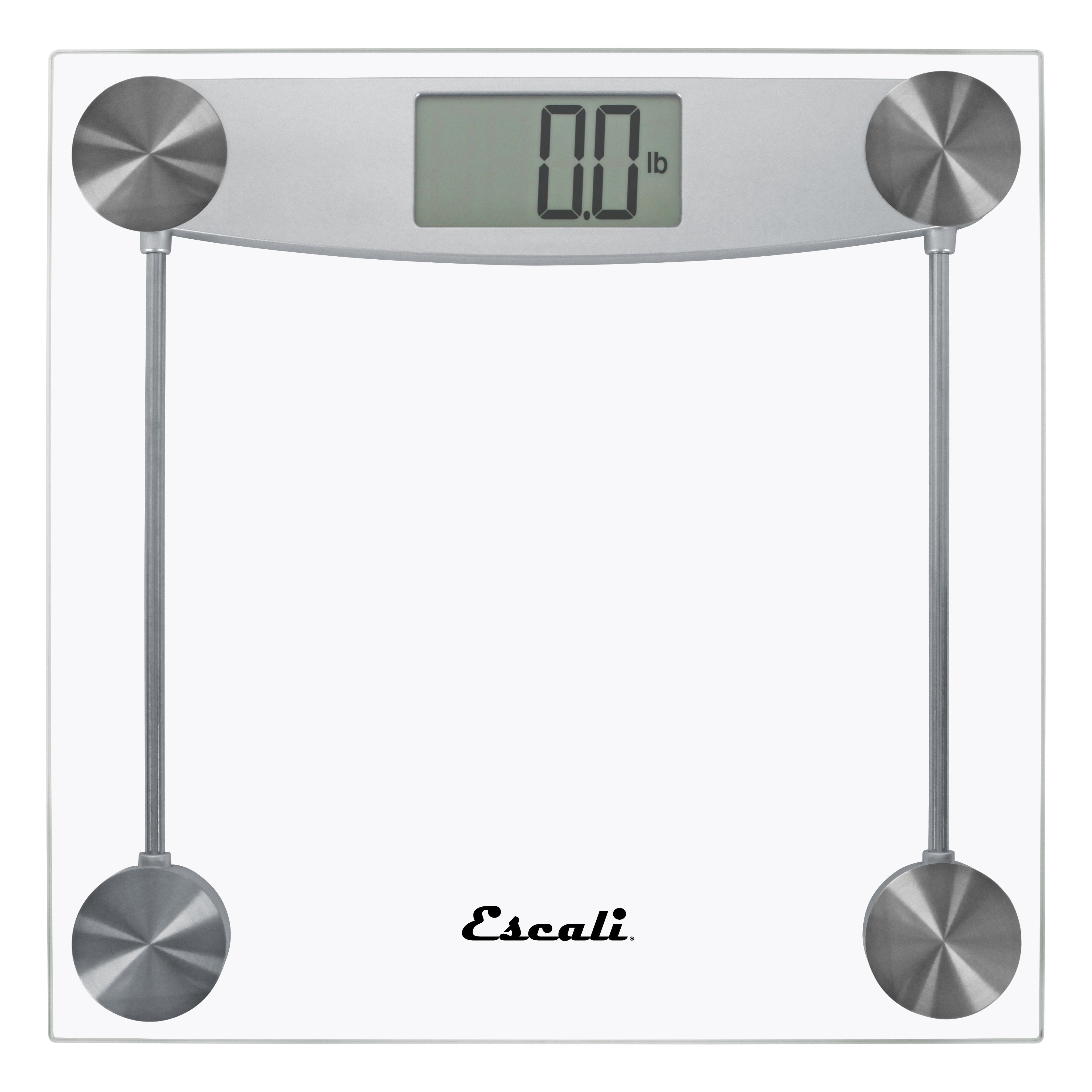 Accurate Clear Glass Digital Bathroom Scale - Square Design for Precise Weight Measurement | Perfect for Home, Gym, and Health Tracking