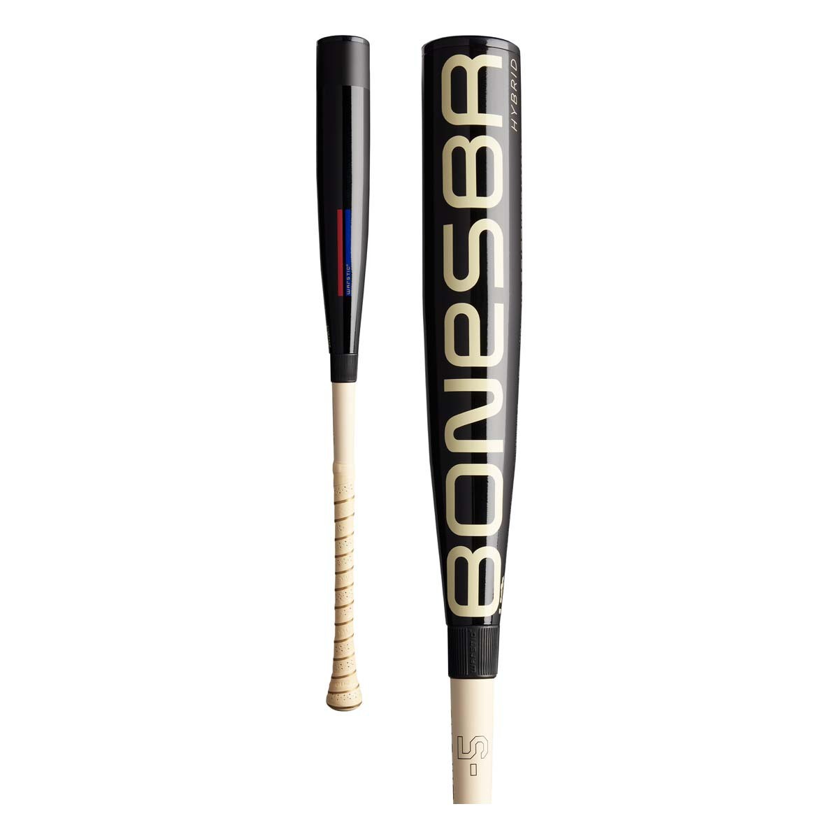 Warstic 2025 Bonesaber Hybrid Black Cobra Edition USA Baseball Bat - Premium Adult Baseball Bat for Training & Games - Perfect for League Play, Practice & Home Defense