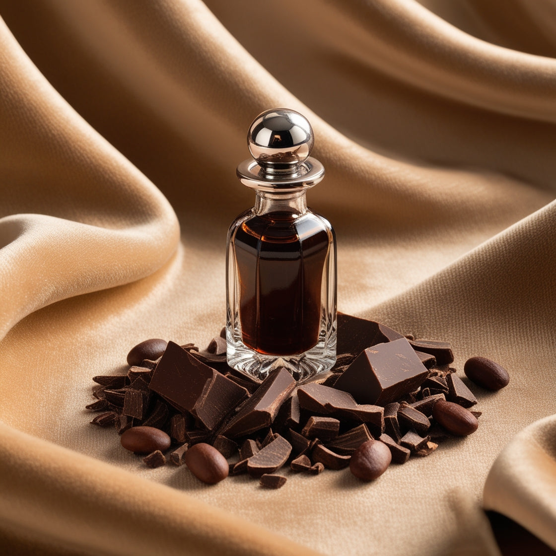 Premium Dark Chocolate Agarwood Oud Oil - 100% Pure & Natural Fragrance for Men & Women - All Sizes Available - Perfect for Aromatherapy, Meditation & Luxury Gift Giving