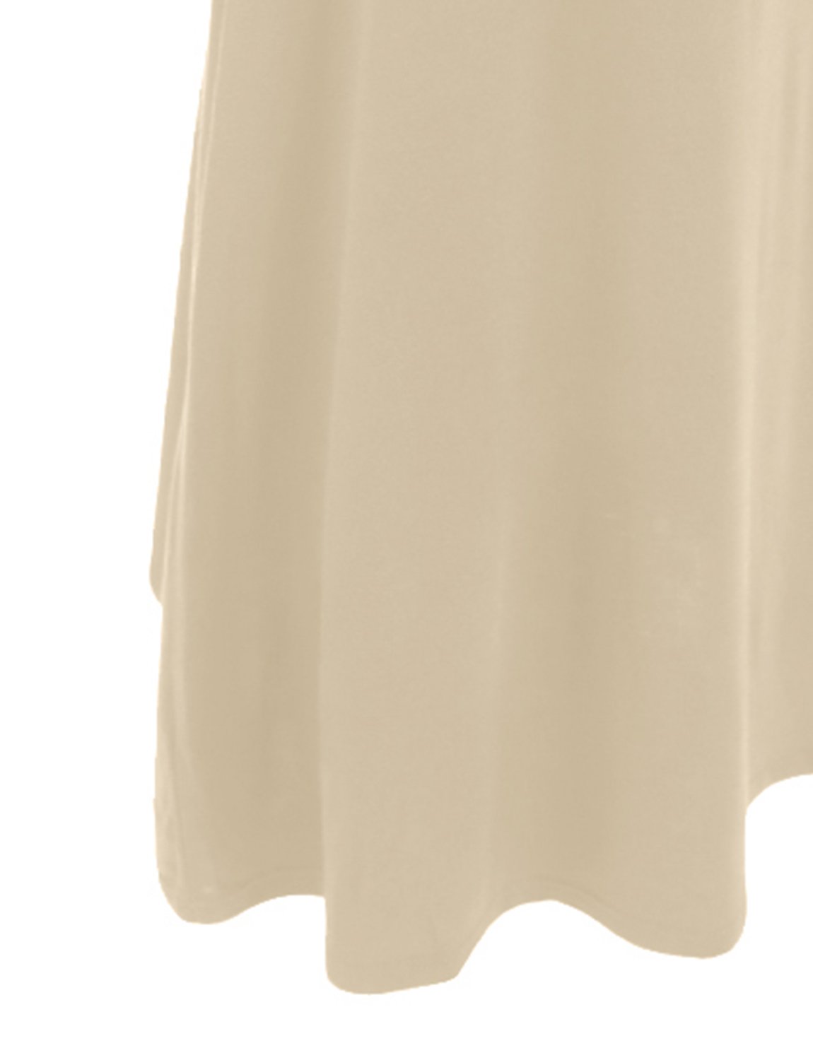NE PEOPLE Women's Stretchy Premium Basic Elastic Waist Foldover Jersey Maxi Skirts - Comfortable Casual Long Skirt for Summer, Beach, Travel & Everyday Wear