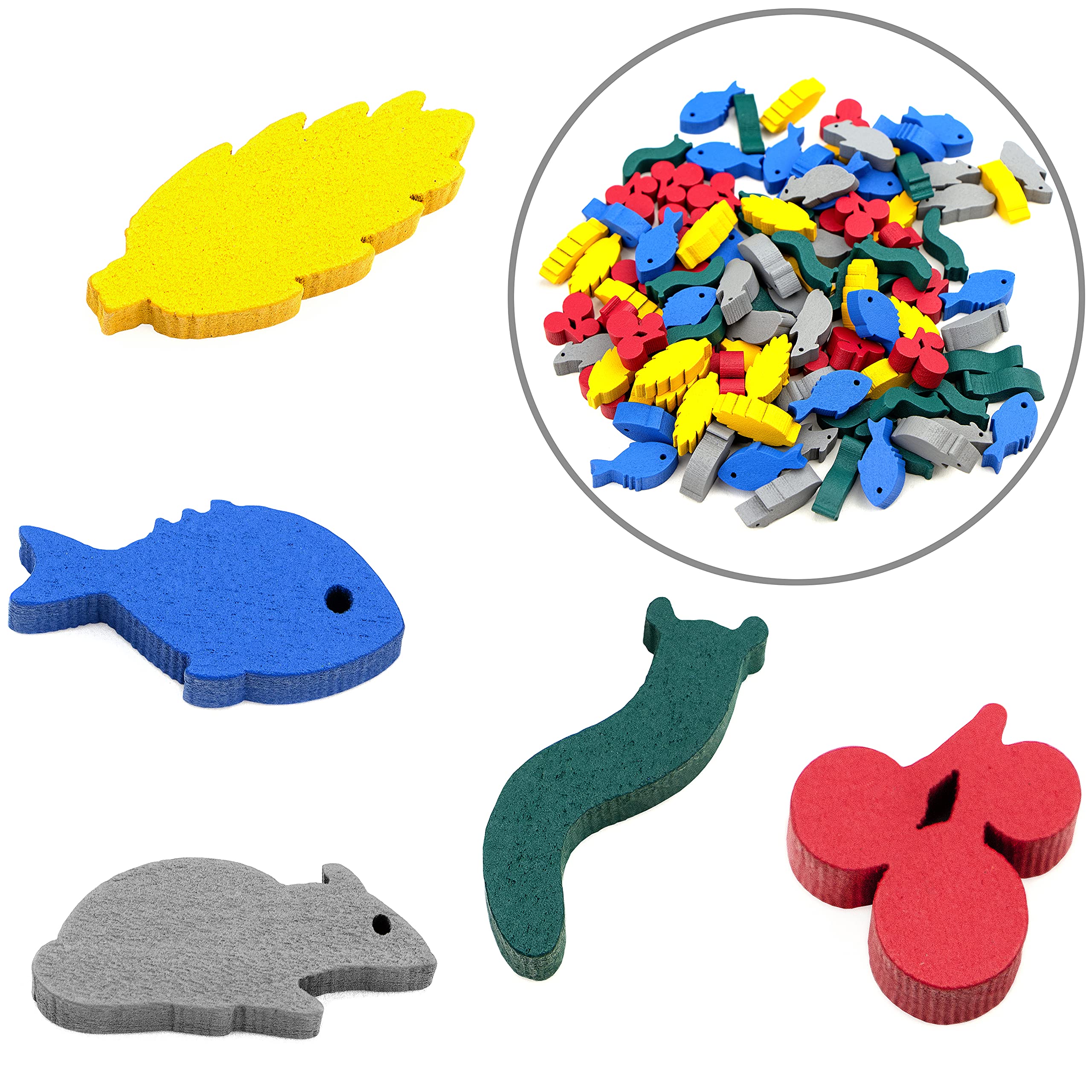 Wingspan Food Resource Tokens Set - Premium Aviary Food Tokens for Wingspan Board Game - Upgrade Kit for Enhanced Gameplay - Perfect for Board Game Nights and Strategy Enthusiasts