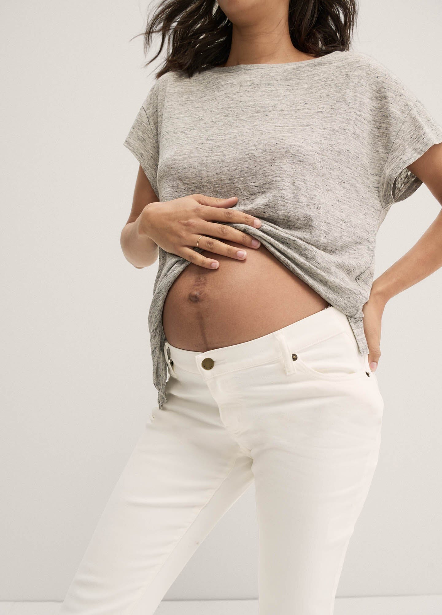 Best Maternity Jeans for Pregnant Women - High Waist Stretch Denim Pants for Comfort & Style - Perfect for Work, Casual Wear & Everyday Use