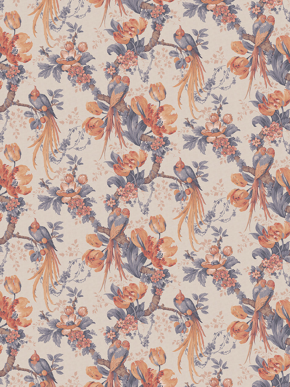 Lovebirds Wallpaper Sample - Peel and Stick Removable Wallpaper - Self-Adhesive Decorative Wallpaper for Bedroom, Nursery, Living Room - Perfect for Home Decor and DIY Projects