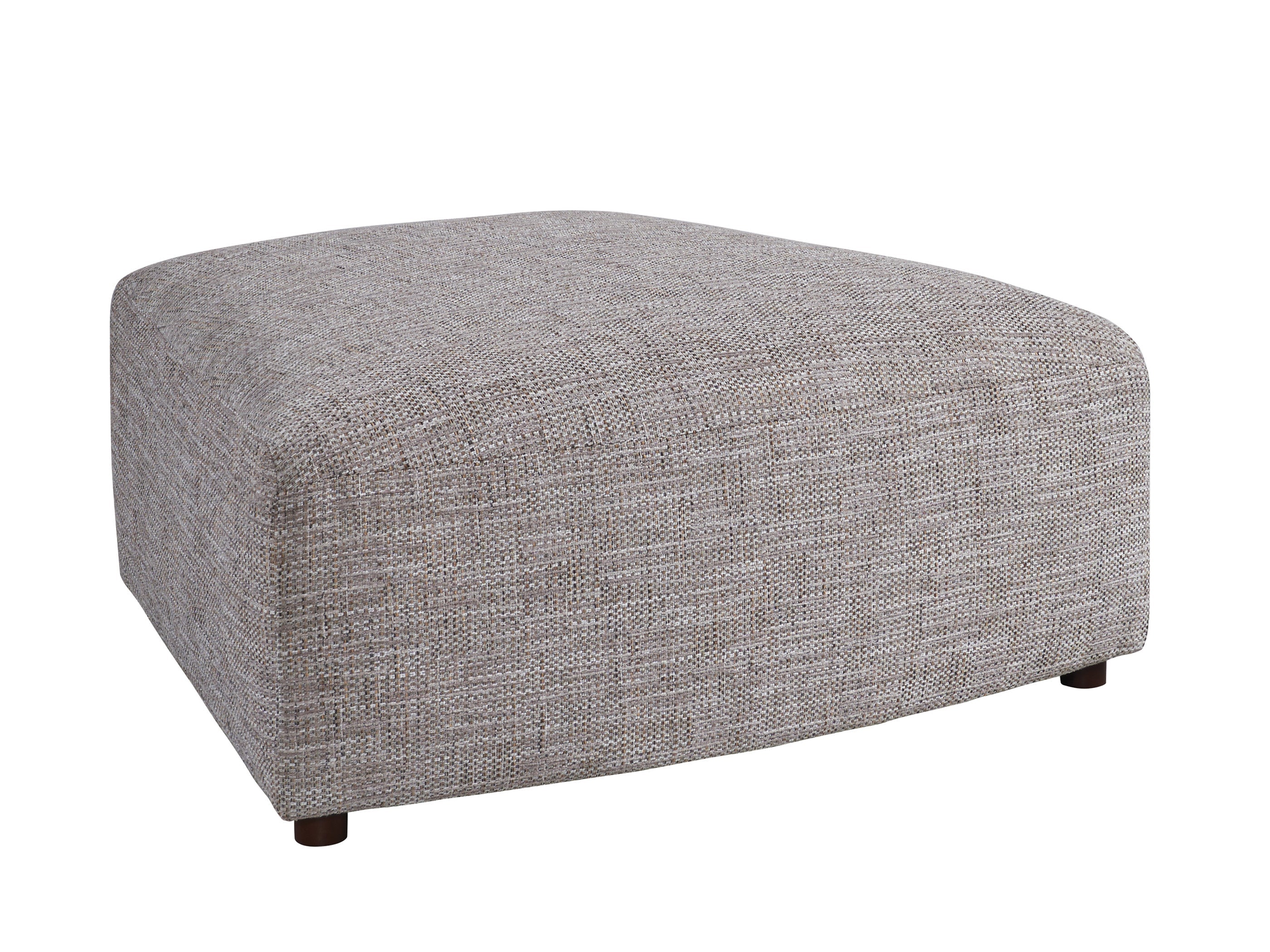 Alston Bumper Ottoman - Soft and Durable Storage Bench with Tufted Upholstery for Living Room, Bedroom, or Entryway - Perfect for Extra Seating and Stylish Home Decor