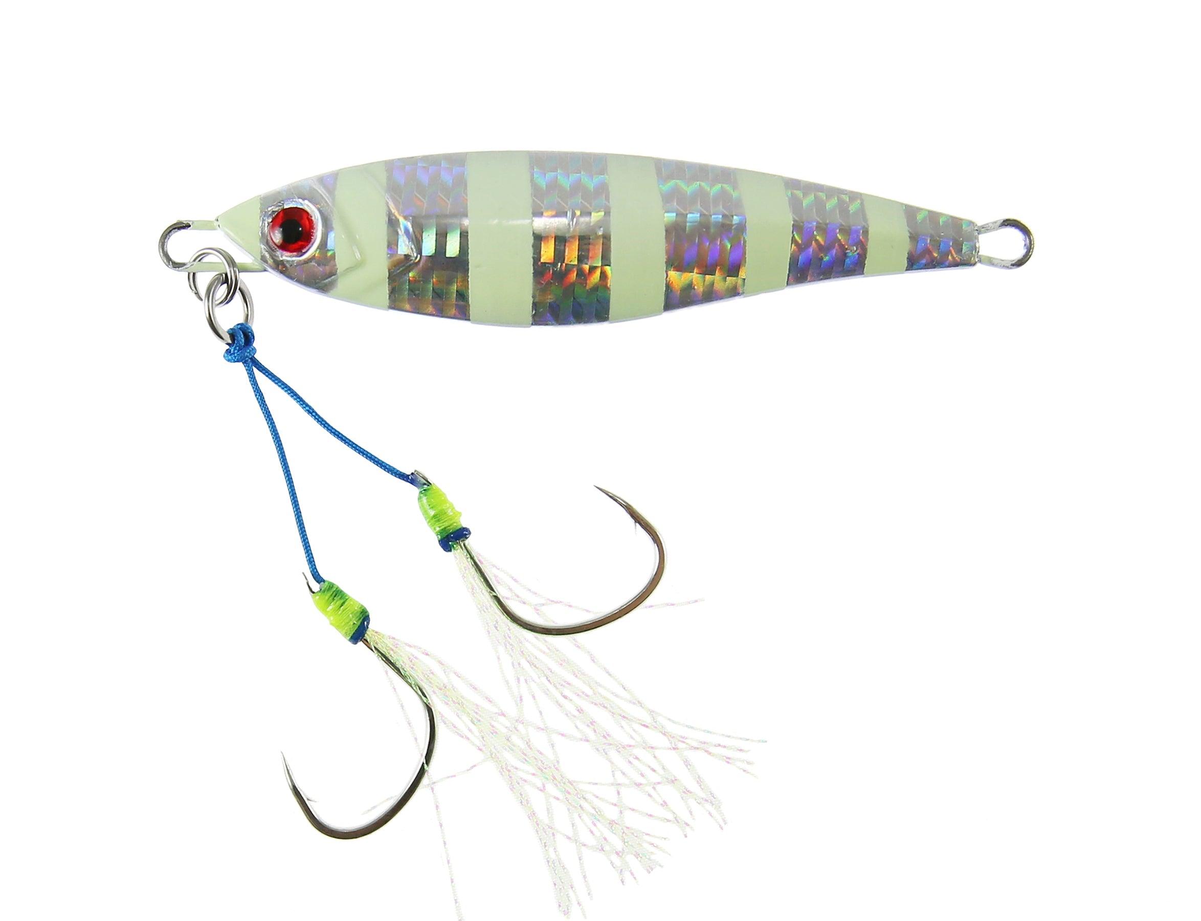 Jigging World Giko Slow Pitch Jigs - Premium Saltwater Fishing Lures for Slow Pitch Jigging - Perfect for Deep Sea Fishing, Offshore Angling, and Targeting Bottom Fish Species