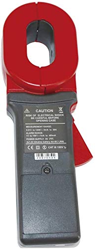 ETCR2000C+ Digital Clamp Ground Resistance Tester - Measures Earth Resistance & Leakage Current (20A, 0.01-1200Ω) - Perfect for Electrical Maintenance, Industrial Safety & Power System Testing