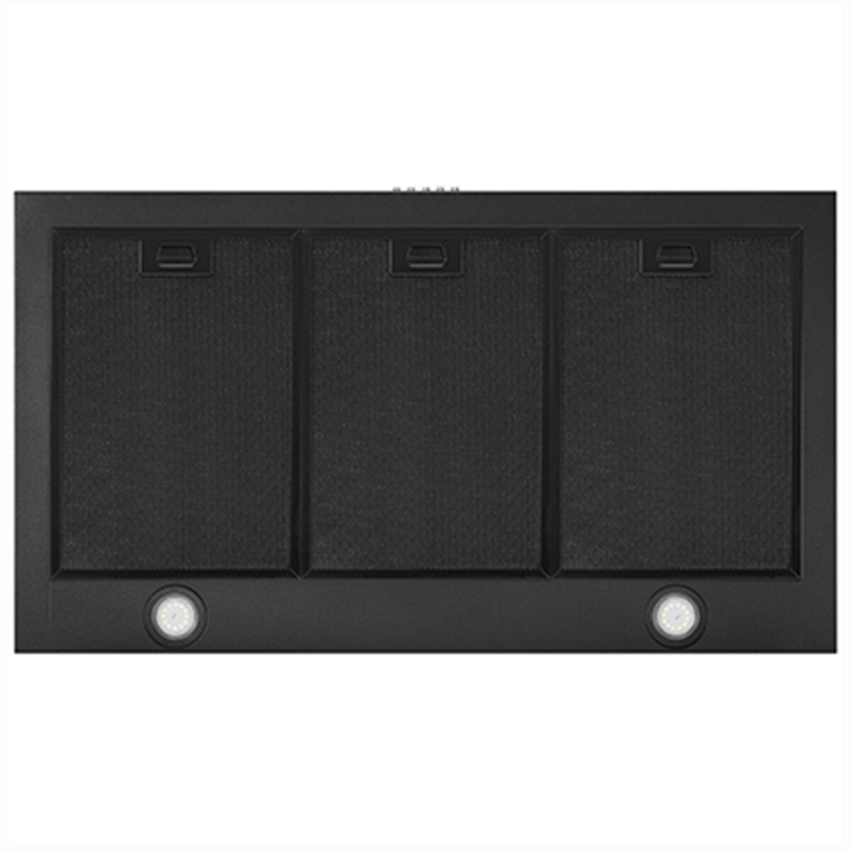 Schweigen 90cm Wall Mount Range Hood in Matte Black - TSH 900B | Powerful Kitchen Exhaust Fan for Smoke & Odor Removal | Ideal for Modern Home Cooking & Open Plan Kitchens