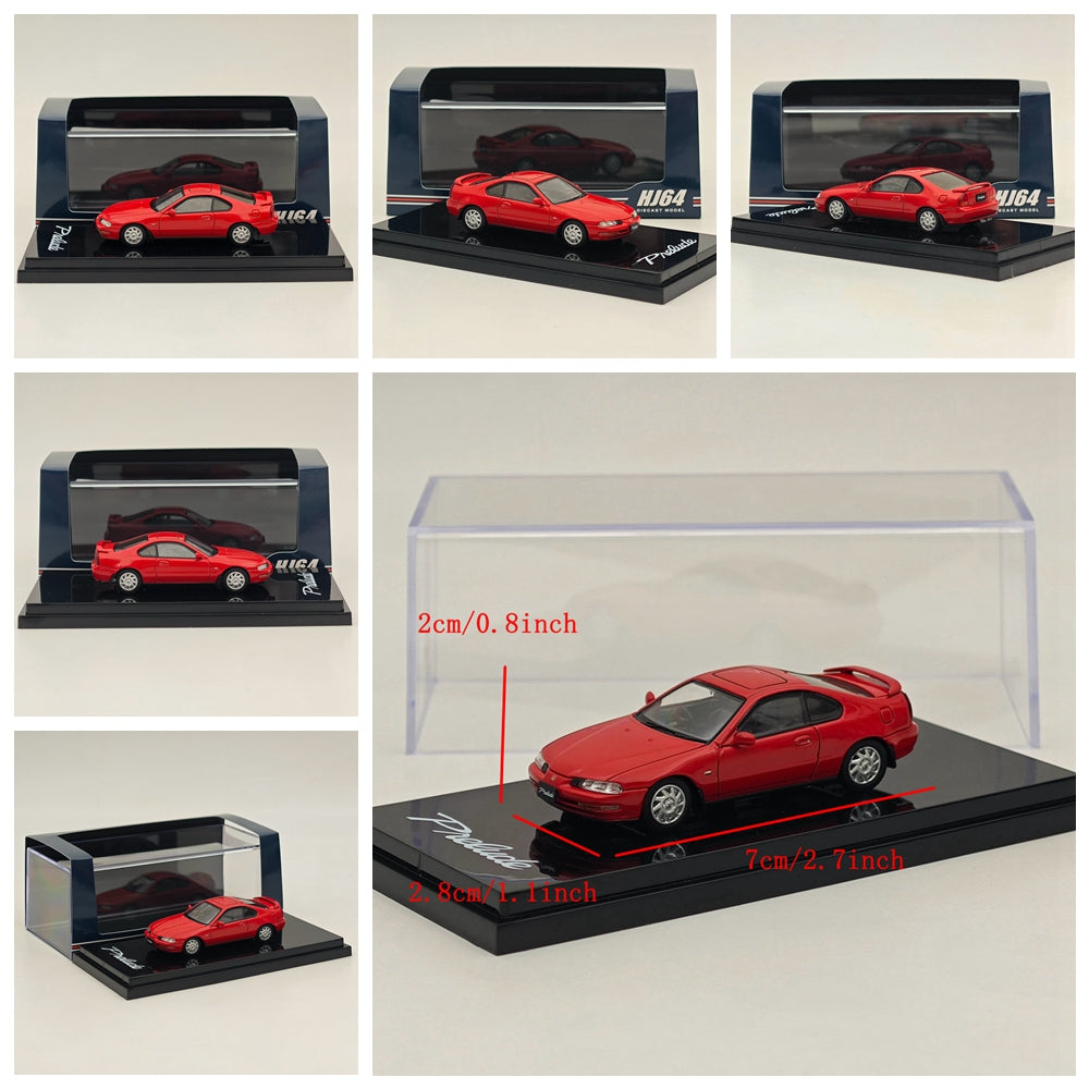 1/64 Scale Hobby Japan PRELUDE 2.2Si VTEC (BB4) Late Version Diecast Model Car - Limited Edition Collectible for Car Enthusiasts & Display - Perfect for Showcases, Gifts, and Model Car Collections