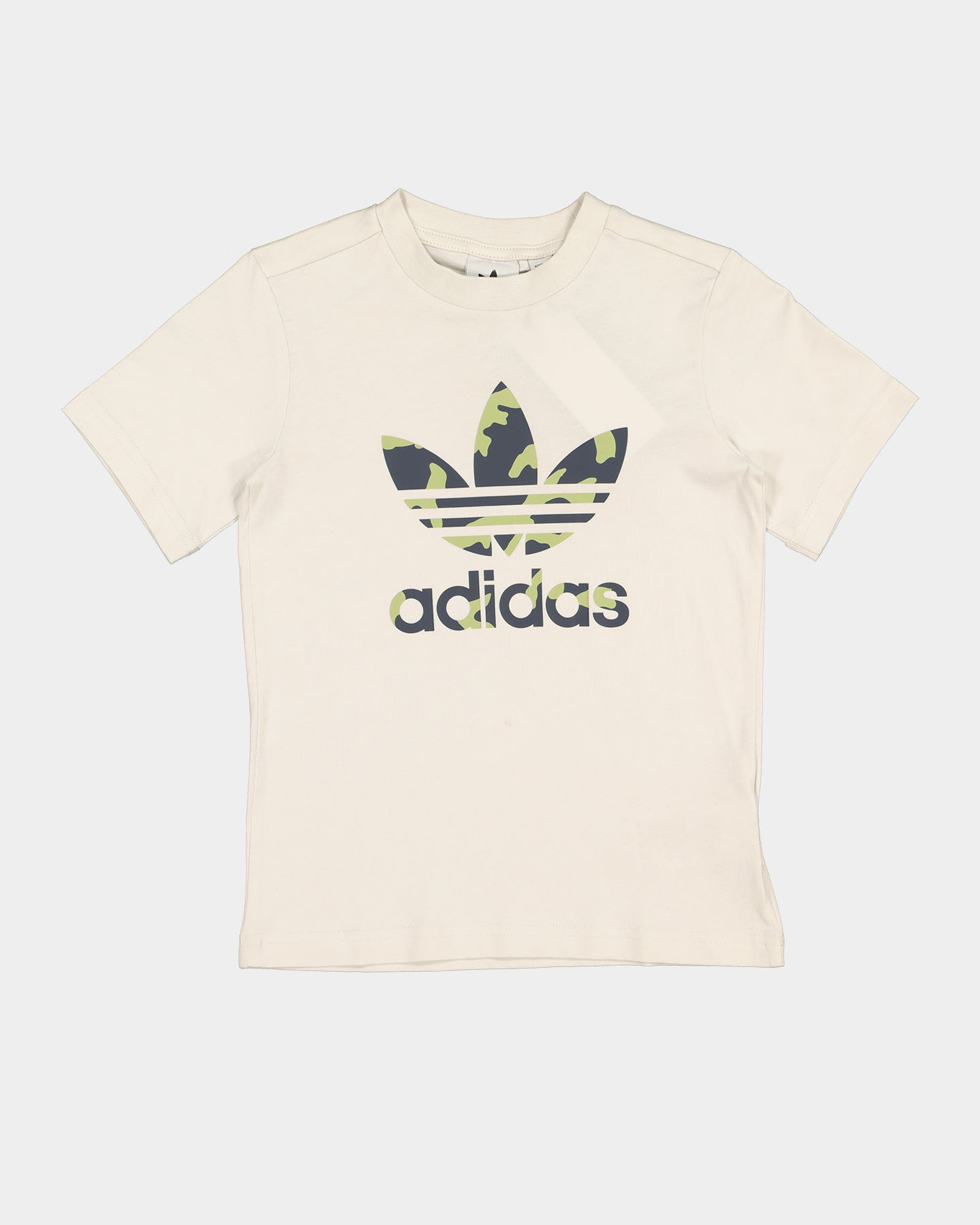 Adidas Kids' Camo Graphic T-Shirt for Boys & Girls - Orbit Grey Cotton Tee - Cool Camouflage Print Shirt for School, Play & Everyday Wear
