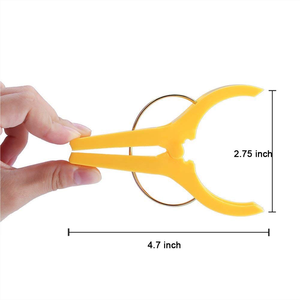 20 Pack Jumbo Size Beach Towel Clips - Heavy Duty Plastic Chair Clamps for Pool, Cruise & Outdoor Use - Secure Towels & Clothes on Beach Chairs, Deck Chairs & Clotheslines - Prevents Towels from Blowing Away in Wind (Great for Vacation, Swimming & Travel)