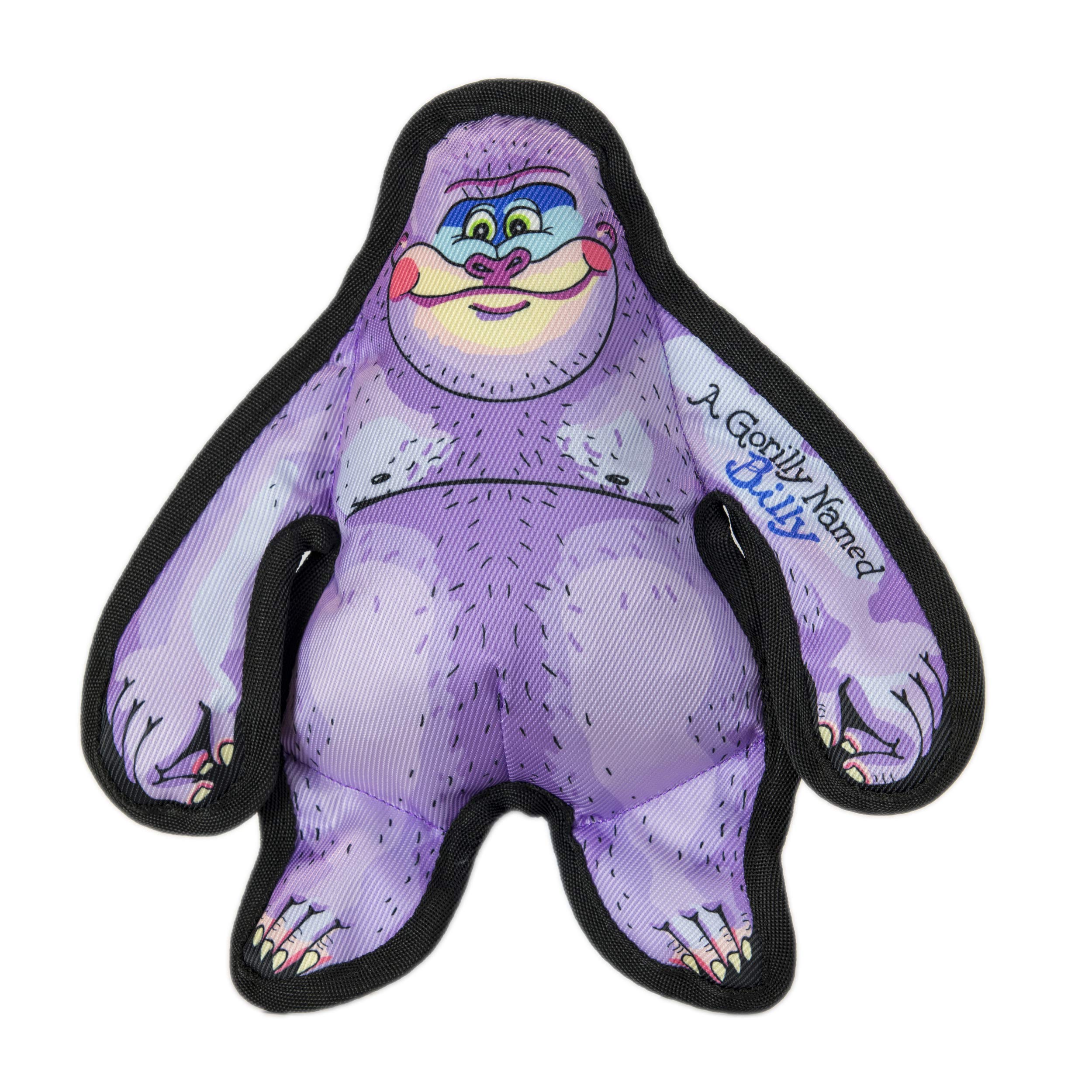 FUZZU Wild Woodies Gorilly Named Billy Durable Squeaky Dog Chew Toy - 9