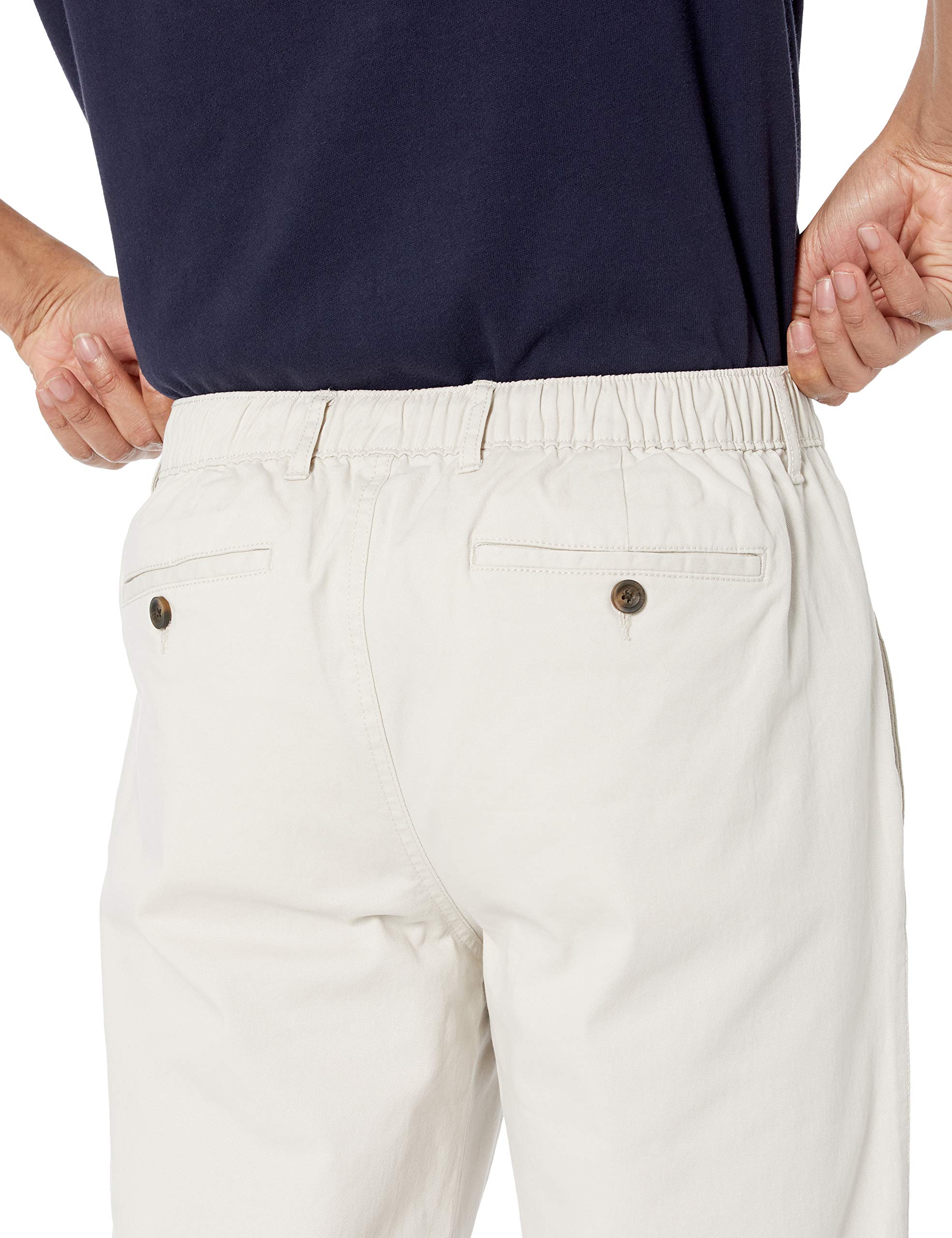 Amazon Essentials Men's Straight-Fit Chino Jogger Pants - Comfortable Casual & Work Wear for Everyday Use, Office, Travel & Outdoor Activities