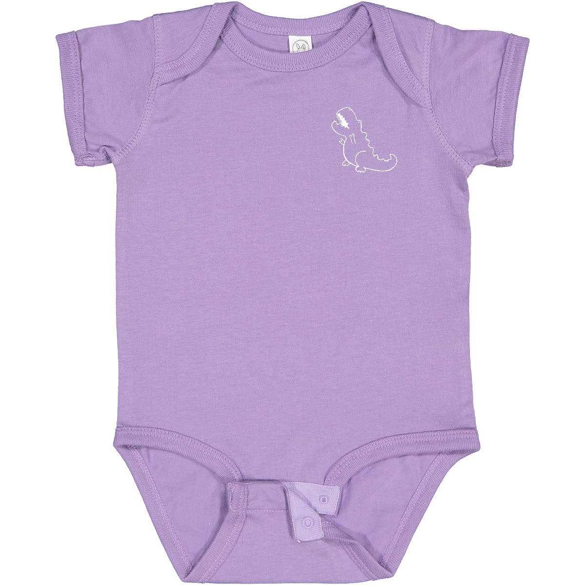 Inktastic Pocket Dino Baby Tyrannosaurus Dinosaur Bodysuit - Cute Dinosaur Outfit for Infants & Toddlers, Perfect for Playdates, Birthday Parties & Photo Shoots
