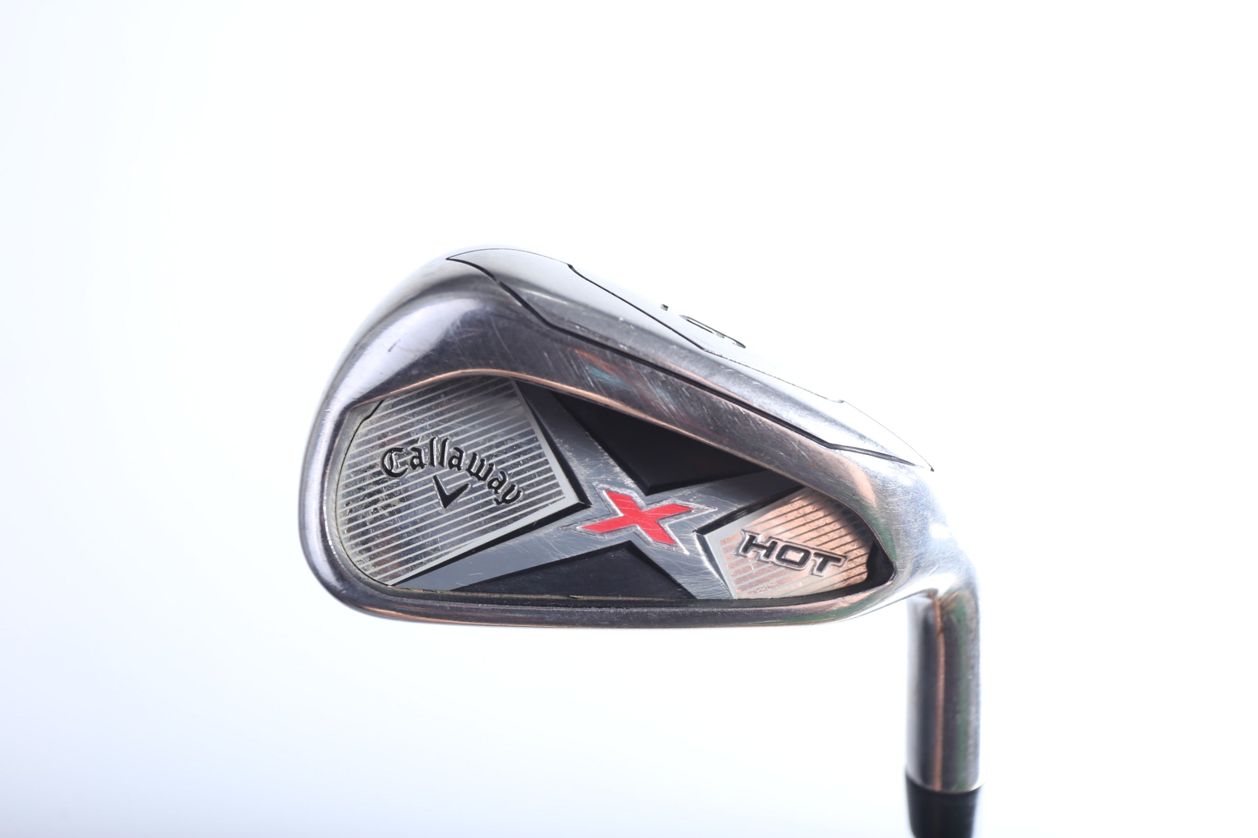 Used Callaway X Hot 19 Single 6 Iron Right Handed Stiff Flex Golf Club - Perfect for Practice & Replacement | Men's Right-Handed Iron for Driving Range & Course Play