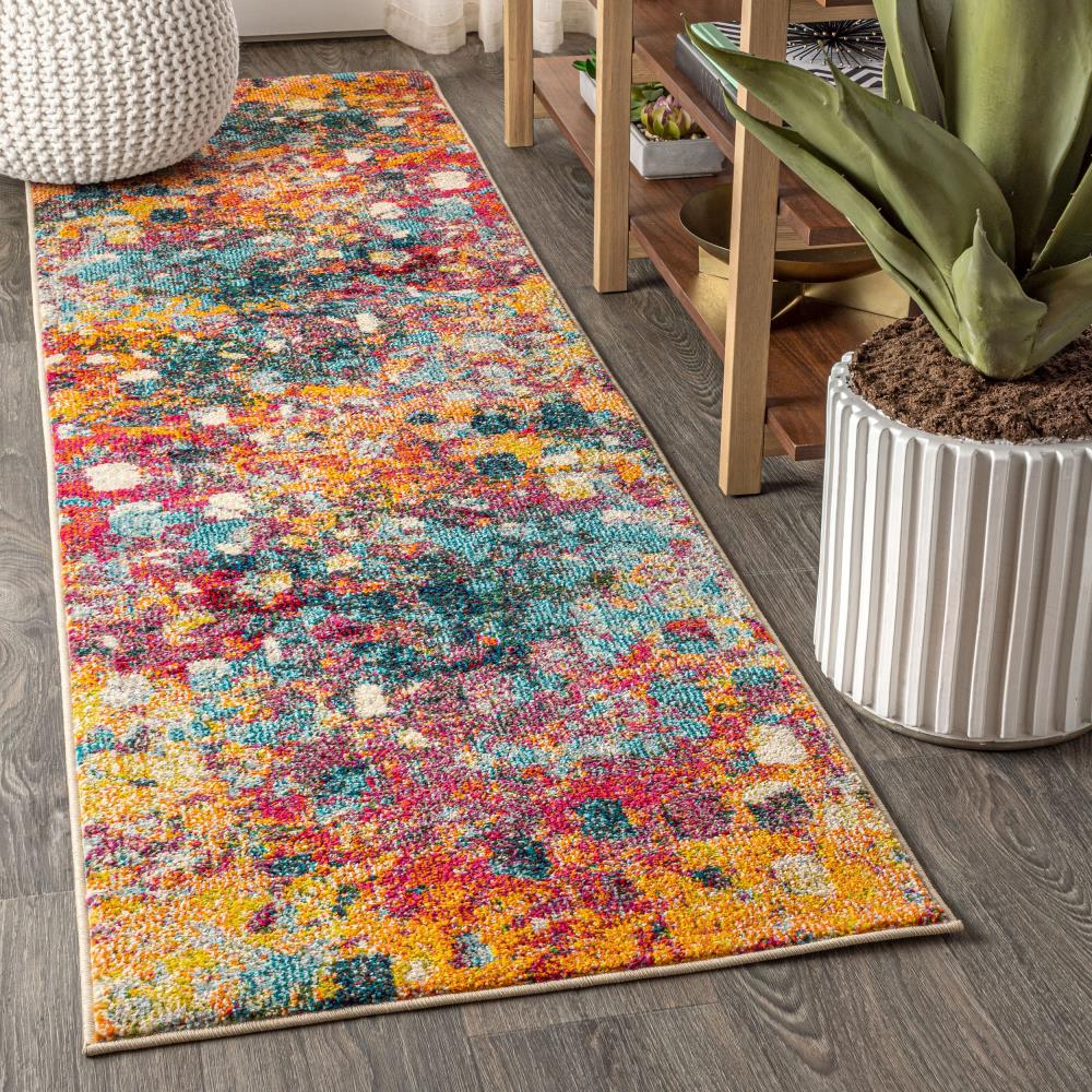 Stylish Pop Modern Abstract Area Rug - Contemporary Home Decor for Living Room, Bedroom & Office