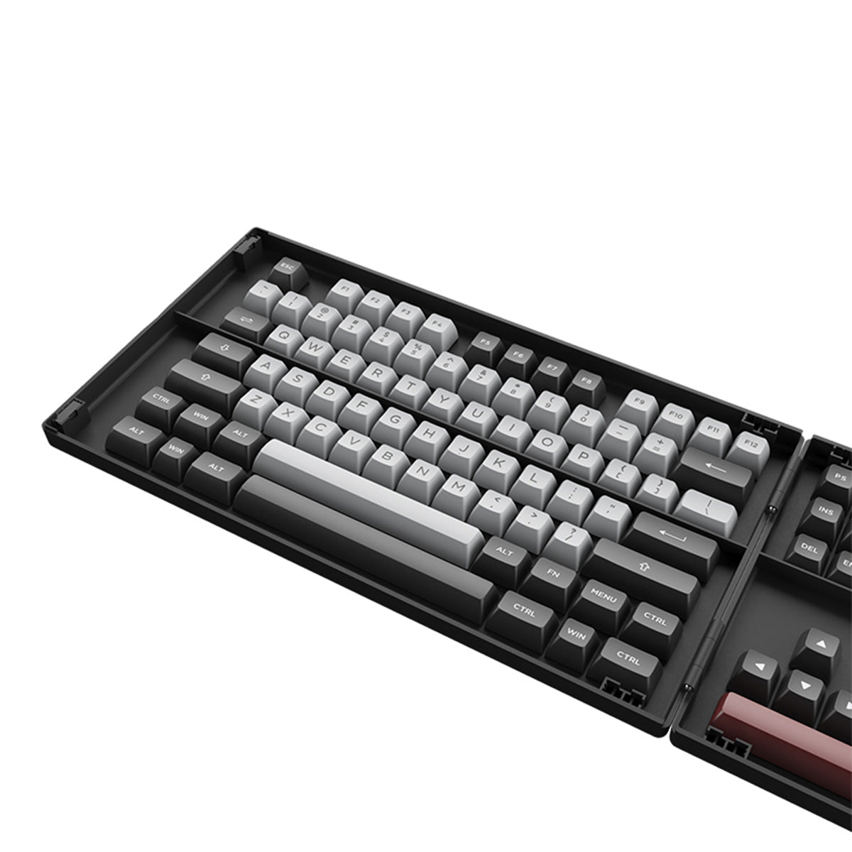 Akko Dracula Fullset PBT Doubleshot ASA Profile 198 pcs Keycaps - Custom Mechanical Keyboard Keycap Set for Gaming & Typing Enthusiasts