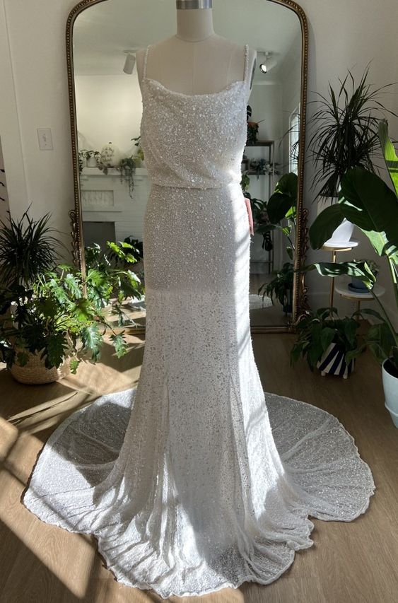 bhldn Rae Gown - Elegant Wedding Dress for Brides | Perfect for Beach, Garden & Formal Ceremonies
