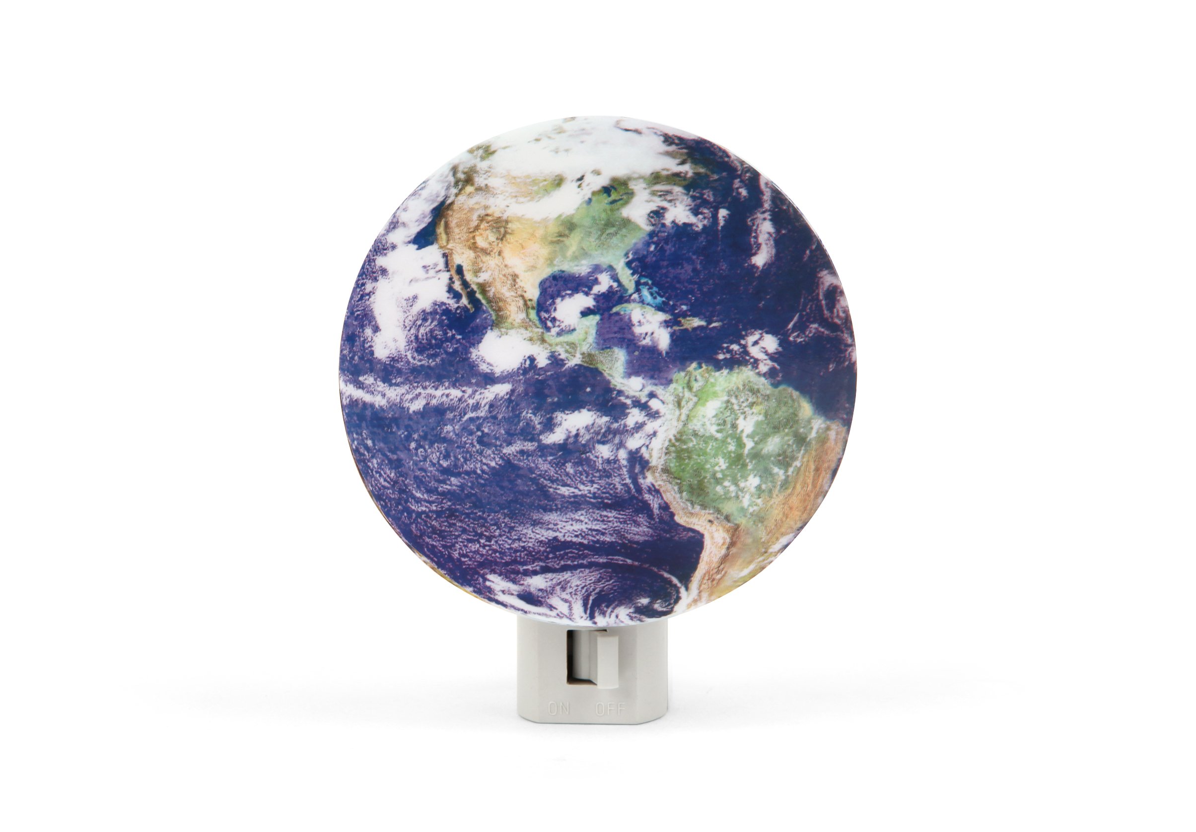 Kikkerland Earth Night Light - Eco-Friendly LED Globe Lamp for Bedroom, Nursery, or Home Decor - Perfect for Relaxation, Meditation, and Nighttime Ambiance