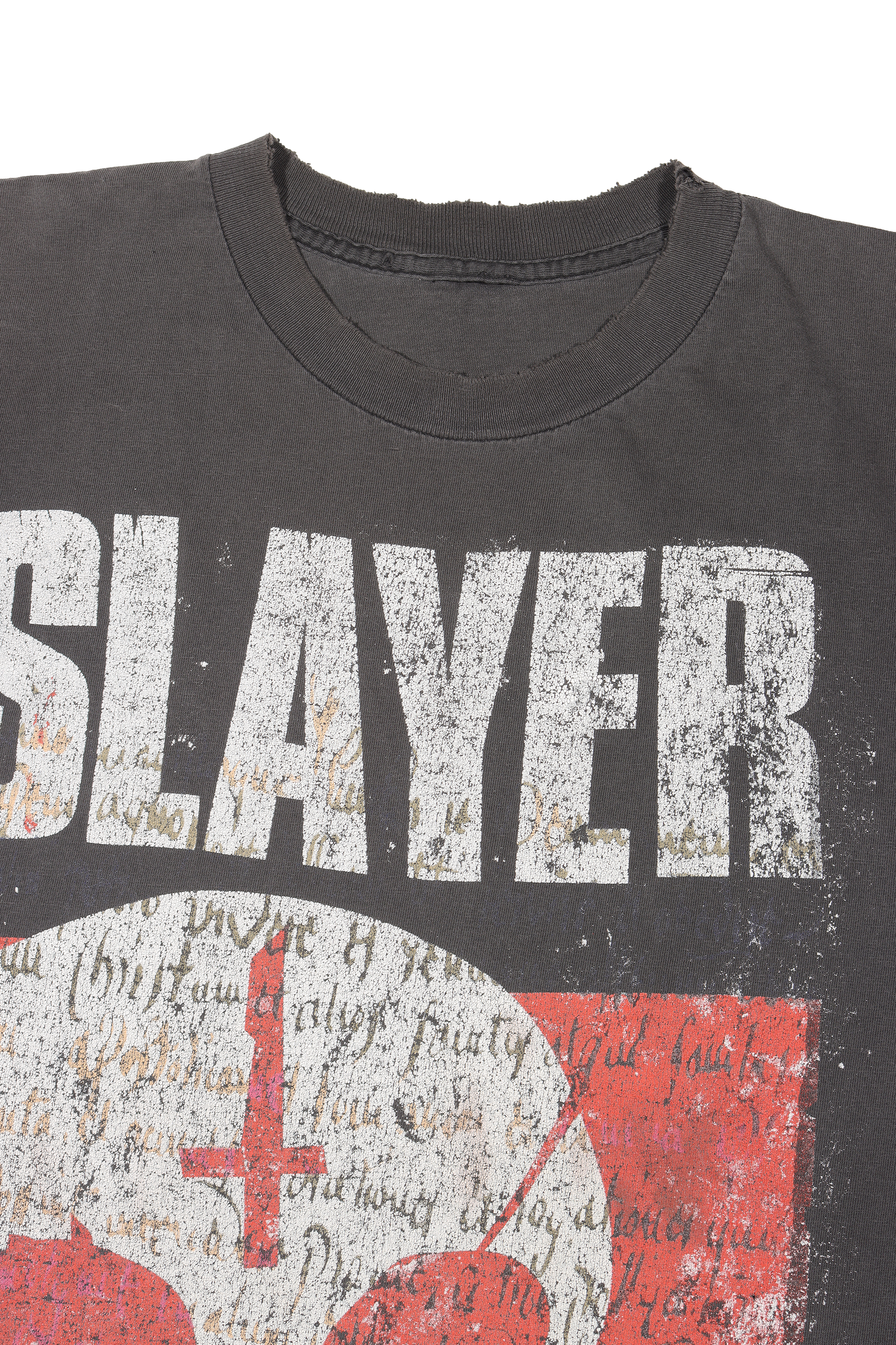 Vintage 1990's Slayer Undisputed Attitude Sleeveless T-Shirt | Heavy Metal Band Tee for Concerts & Mosh Pits